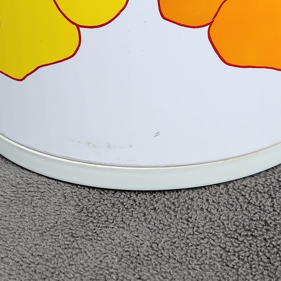 Vintage Floral Airpot Thermos Drink Dispenser Poppy Flower Power Hot Cold Server - Picture 12 of 15